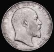 London Coins : A179 : Lot 1787 : Halfcrown 1905 ESC 750, Bull 3571, Obverse Fine, the reverse very near so and two edge nicks, the I ...