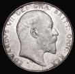 London Coins : A179 : Lot 1791 : Halfcrown 1908 ESC 753, Bull 3574, NEF/EF with a minor scuff in the King's hair, very scarce in...
