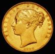 London Coins : A179 : Lot 2031 : Sovereign 1838 Marsh 22 S.3852 GVF/VF with some rim nicks, this date rare in all grades