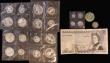 London Coins : A179 : Lot 2414 : Maundy Sets 1980 (5) all lustrous UNC in the sealed envelopes as issued, along with the red and whit...
