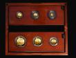 London Coins : A179 : Lot 255 : Britannia Gold Proof Set 2016 the 6-coin set comprising &pound;100 2016 Gold One Ounce, &pound;50 20...