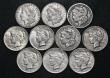 London Coins : A179 : Lot 2641 : USA One Dollar (10) 1883S Near Fine, 1900 O Good Fine, 1921 Morgan EF, 1921S Morgan Good Fine, 1922 ...