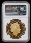 London Coins : A179 : Lot 364 : Five Pound Crown 2013 The Queens Coronation 60th Birthday 1953-2013  Gold Proof in an NGC holder and...