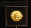 London Coins : A179 : Lot 406 : Five Pounds 2001 Gold BU cased as issued with certificate