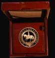 London Coins : A179 : Lot 416 : Five Pounds 2022 Platinum Jubilee Gold Proof FDC cased as issued with certificate and booklet