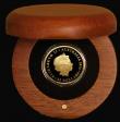 London Coins : A179 : Lot 695 : Australia 25 Dollars Gold 'Sovereign' 2016 Proof FDC in the Perth Mint box of issue with c...