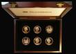 London Coins : A179 : Lot 720 : Gibraltar and Sierra Leone The Golden Jubilee Six Coin Gold Collection 2002 comprising Gibraltar Sov...