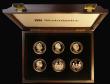 London Coins : A179 : Lot 721 : Gibraltar and Sierra Leone The Golden Jubilee Six Coin Gold Collection 2002 comprising Gibraltar Sov...