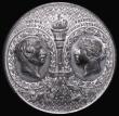 London Coins : A179 : Lot 936 : The Marriage of The Princess Royal and Prince Frederick William of Prussia 1858 42mm diameter in Whi...