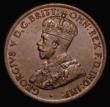 London Coins : A179 : Lot 995 : Australia Halfpenny 1922 KM#22 A/UNC showing all diamonds and pearls clearly defined on the crown ba...