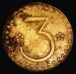 London Coins : A180 : Lot 1058 : Poland 3 Kopek 1777 Stanislaus August (1764-1795) 1.08 grammes, About Fine, comes with an old Baldwi...