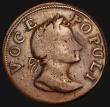 London Coins : A180 : Lot 1127 : USA/Ireland Halfpenny 1760 VOCE POPULI 60 over 00, Tail added to first 0 to make a 6, double struck ...