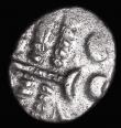 London Coins : A180 : Lot 1142 : Celtic Silver Stater Durotriges (Mid 1st Century BC to Mid 1st Century AD) S.366, 1.74 grammes, Fine