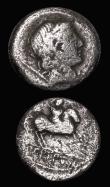 London Coins : A180 : Lot 1145 : Roman (2) Republic Denarius Porcia (c.125BC) Obverse: Helmeted head right, Reverse: Libertas crowned...