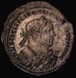 London Coins : A180 : Lot 1147 : Roman Ae Follis Diocletian (249-251AD) London. Post-Abdication, (305 AD) Obverse: Laureate bust righ...
