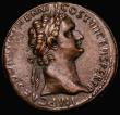 London Coins : A180 : Lot 1148 : Roman Ae Sestertius Domitian (95-96AD) Rome, Obverse: Laureate head right, IMP CAES DOMIT AVG GERM C...