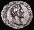 London Coins : A180 : Lot 1151 : Roman Denarius Antoninus Pius (138-161AD). Obverse: Laureate head right IMP CAES T AEL HADR ANTONINV...