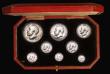 London Coins : A180 : Lot 1194 : Proof Set 1911 (8 coins) Halfcrown to Maundy Penny nFDC to FDC the obverses lustrous, the reverses w...