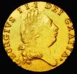 London Coins : A180 : Lot 1439 : Half Guinea 1796 S.3735 NVF/VF gilded