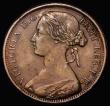 London Coins : A180 : Lot 1677 : Penny 1862 VIGTORIA error a recently discovered type, previously unlisted by Freeman, Gouby, Satin o...