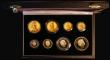 London Coins : A180 : Lot 533 : The Golden Jubilee Gold Collection 1887 - 2002 impressive eight coin set with &pound;5, &pound;2, So...