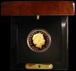 London Coins : A180 : Lot 601 : Alderney Five Pounds 2006 Queen Elizabeth II 80th Birthday Gold Proof KM#133b with a diamond embedde...