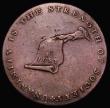 London Coins : A181 : Lot 1205 : USA Kentucky Halfpenny Token, Starry Pyramid, undated (1792-1794) Plain edge, Breen 1155, 9.77 gramm...