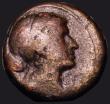 London Coins : A181 : Lot 1266 : Ptolemaic Kingdom of Egypt, Ae Diobol (80 Drachmai) Cleopatra VII Thea Neotera (52-30BC) Alexandria,...