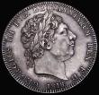 London Coins : A181 : Lot 1548 : Crown 1818 LIX ESC 214, Bull 2009 NEF with attractive old grey tone