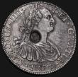 London Coins : A181 : Lot 1628 : Dollar George III Oval Countermark on Mexico 8 Reales 1794 FM, ESC 129, Bull 1852, countermark EF, h...