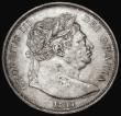 London Coins : A181 : Lot 1812 : Halfcrown 1817 Bull Head ESC 616, Bull 2090, About EF/EF and attractively toned, the obverse with so...