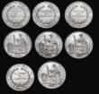 London Coins : A181 : Lot 2571 : French Indo-China One Piastres (7) 1896A, 1898A, 1899A, 1900A, 1903A, 1904A, 1907A VF to GVF