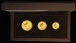 London Coins : A181 : Lot 679 : Tristan da Cunha Sovereign to Quarter Sovereign 2020 80th Anniversary of Dunkirk a 3-coin set in gol...