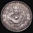 London Coins : A181 : Lot 962 : China - Manchurian Province 20 Cents Hsuang-T'ung Year 1 Obverse: Two small stars flanking a la...