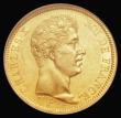 London Coins : A182 : Lot 1116 : France 40 Francs Gold 1824A KM#721.1 in an NGC holder and graded AU58