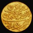 London Coins : A182 : Lot 1172 : India - Bengal Presidency Gold Half Mohur AH1202/19 KM#101 the rim filed, with the oblique milling o...