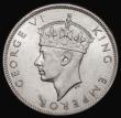 London Coins : A182 : Lot 1346 : Southern Rhodesia Two Shillings 1944 KM#19a UNC and lustrous, the reverse with some minor contact ma...