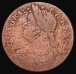 London Coins : A182 : Lot 1400 : USA Halfpenny Connecticut 1787 Bust facing left, Blunt stars in legend, Breen 775, minor surface fla...