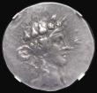 London Coins : A182 : Lot 2078 : Ancient Greece - Thrace. Maroneia Silver Tetradrachm (2nd to 1st Century BC) after 146BC, Obverse: H...