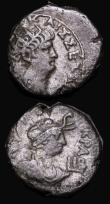 London Coins : A182 : Lot 2095 : Roman (2) Billon Tetradrachm, Alexandria, Egypt, Year c.65-66AD), Obverse: Bust right [---] KAI&Sigm...
