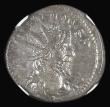 London Coins : A182 : Lot 2111 : Roman Antoninianus Victorinus (269-271AD) Obverse: bust right, radiate, draped and cuirassed, IMP C ...