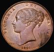 London Coins : A182 : Lot 2845 : Penny 1847 DEF Close Colon, just a trace of the colon after BRITANNIAR is visible, Peck 1492 UNC/AU ...