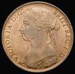 London Coins : A182 : Lot 2880 : Penny 1890 15 teeth date spacing, Gouby BP1890 Ac, as Freeman 130, dies 12+N, UNC with good subdued ...