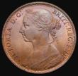 London Coins : A182 : Lot 2881 : Penny 1890 15 teeth date spacing, Gouby BP1890Ac, Freeman dies 12+N, UNC and attractively toned with...