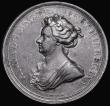 London Coins : A182 : Lot 643 : Marlborough Victory at Blenheim 1704 44mm diameter in silver by I. Boskam, Obverse: Bust left draped...