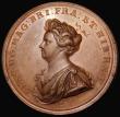 London Coins : A182 : Lot 648 : Attempted Invasion of Scotland 1708 40mm diameter in bronze by J. Croker/ S. Bull, Obverse: Bust lef...