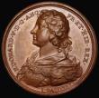 London Coins : A182 : Lot 686 : Kings and Queens of England 1731 Edward V (No.21) 41mm diameter in bronze by J. Dassier, Obverse: Bu...