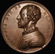 London Coins : A182 : Lot 704 : Duke of Montagu memorial 1751 55mm diameter in bronze by J.A.Dassier, Obverse: Bust left armoured JO...