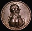 London Coins : A182 : Lot 728 : Admiral Earl Howe Naval Victory of the First of June 1794 41mm diameter in copper, by C.H. Kuchler, ...