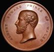London Coins : A182 : Lot 823 : Prince of Wales, National Thanksgiving 1872. 58mm diameter in bronze by J.S. and A.B. Wyon, Obverse:...